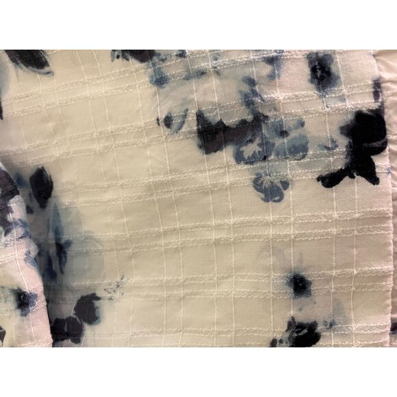 Maurices floral short puffy sleeve babydoll ruffle hem mini dress - Picture 4 of 9